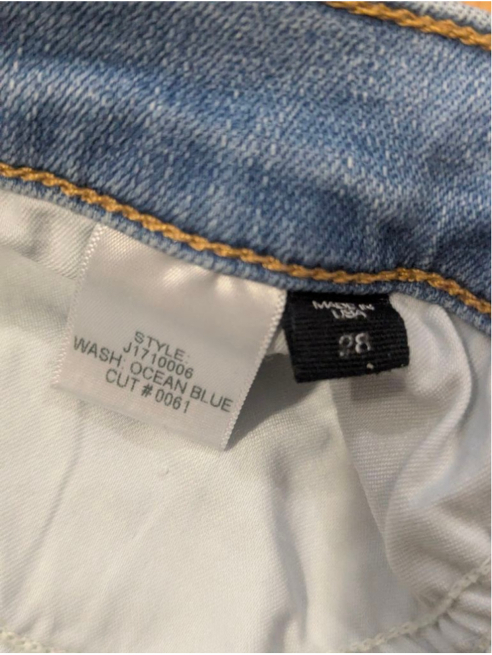 Veronica Beard Debbie Skinny Jeans Size 28 Ocean Blue - Picture 5 of 11